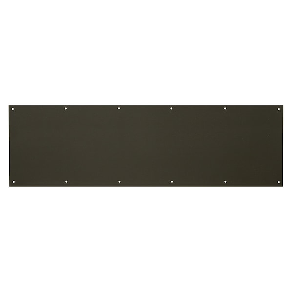 Kick Plate, 10 in. X 34 in., 313 Bronze Single Pack